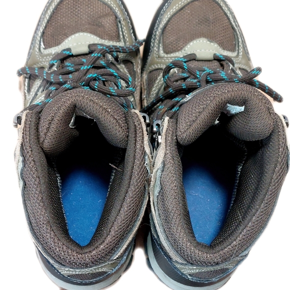 Denali Women's Utah Waterproof Suede and Leather Mid Top Hiking Boot Sz 6 EUC - Picture 6 of 8